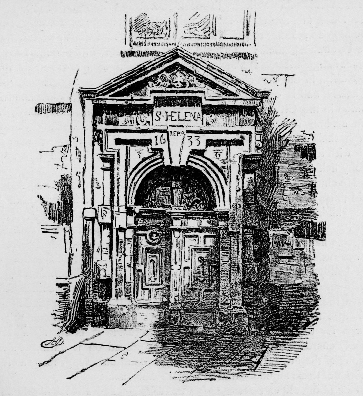 Doorway, St. Helens, 1890 tekijältä Unbekannt