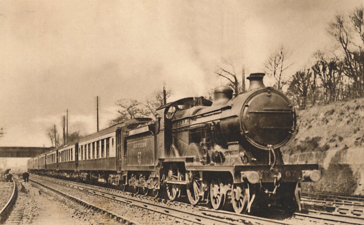 Down Continental Pullman Limited Express, 1920-luku. tekijältä Unbekannt