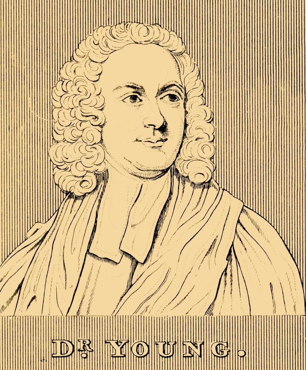 Dr. Young, c1683-1765, 1830. tekijältä Unbekannt