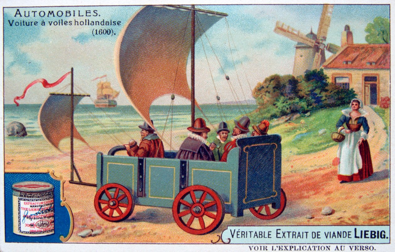 Hollantilainen auto, 1600, c1900 tekijältä Unbekannt
