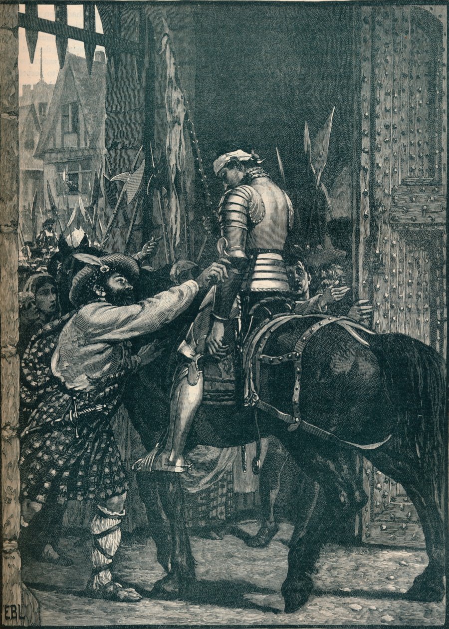 Edinburgh Floddenin taistelun jälkeen, 1513 1905. tekijältä Unbekannt