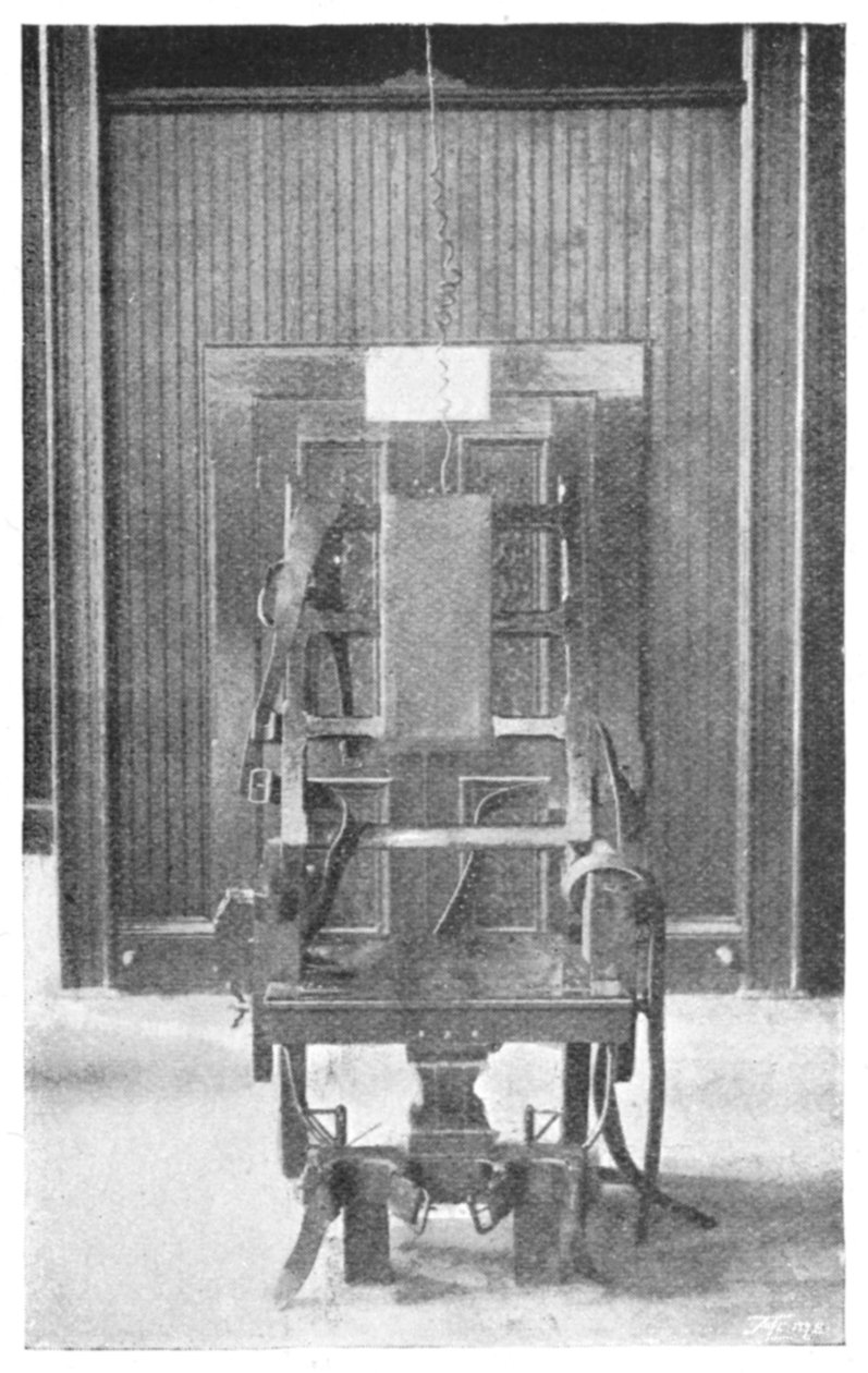 Sähkötuoli, 1898 tekijältä Unbekannt