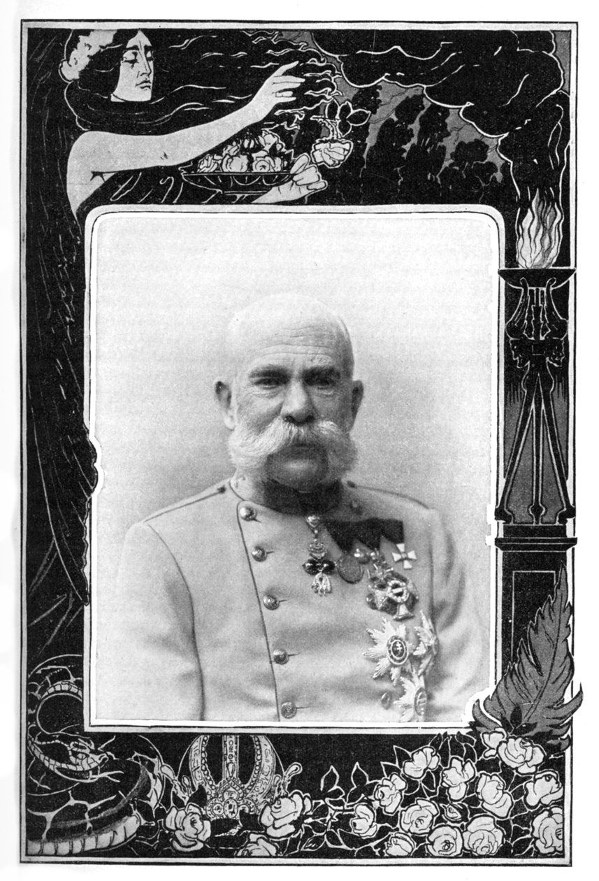 Itävallan keisari Franz Josef I, 1900 tekijältä Unbekannt