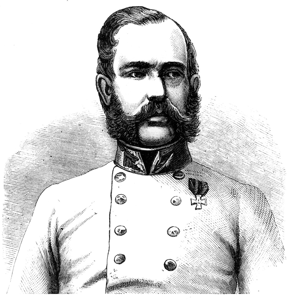 Itävallan keisari Franz Josef tekijältä Unbekannt