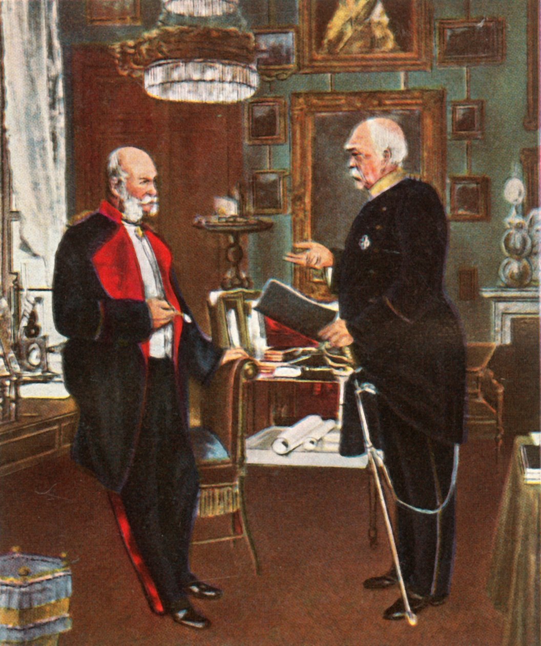 Keisari ja liittokansleri, 1871, 1936. tekijältä Unbekannt
