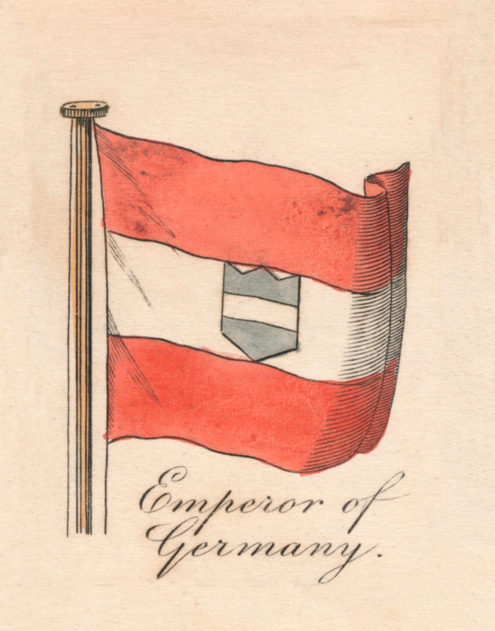 Saksan keisari, 1838 tekijältä Unbekannt