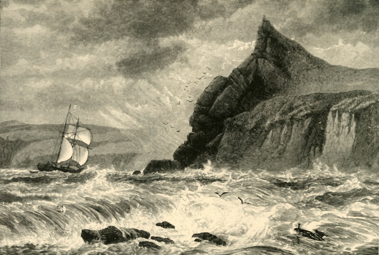 Fowey Harbourin sisäänkäynti, 1898. tekijältä Unbekannt