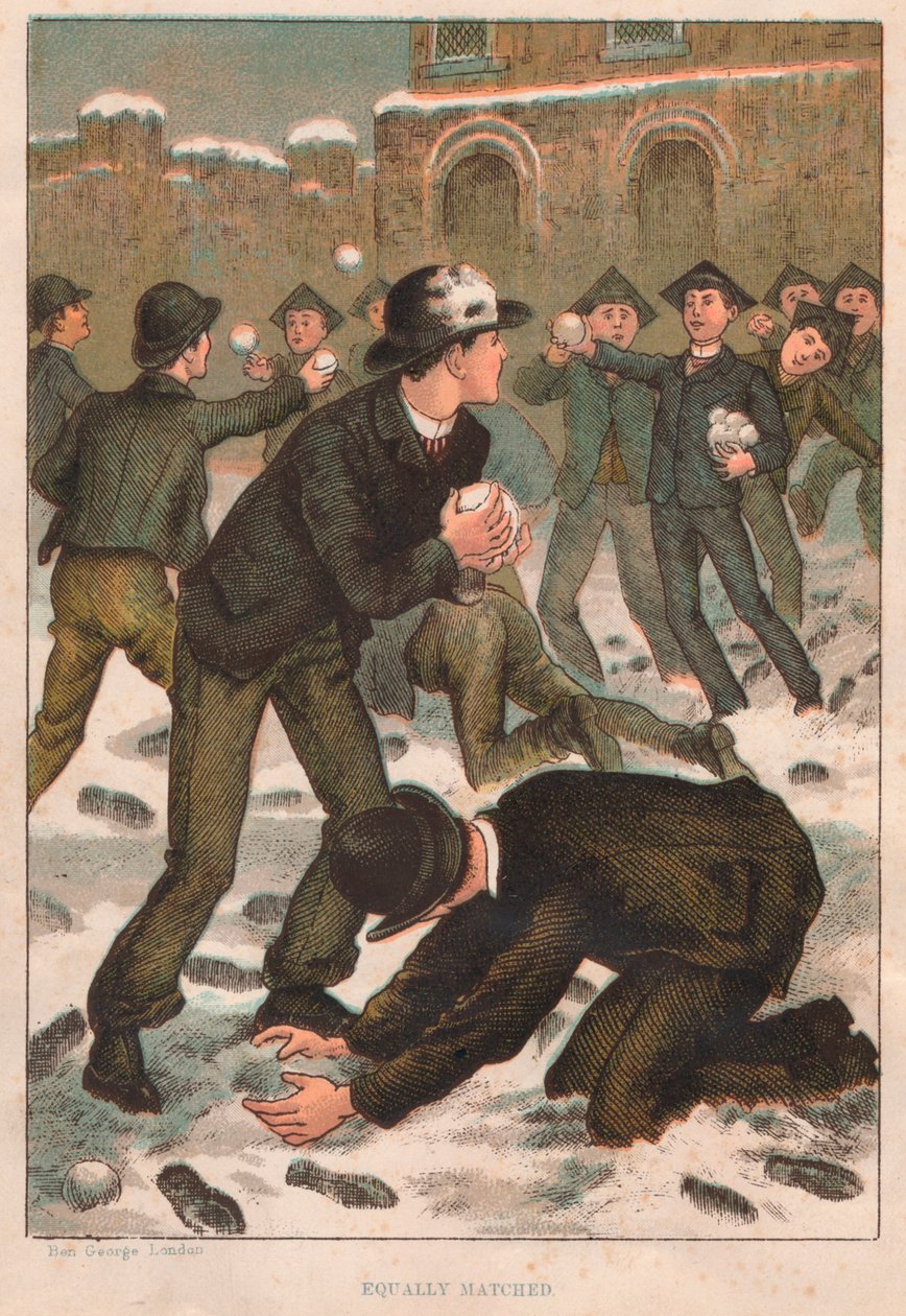 Equaly Matched, 1800-luku. tekijältä Unbekannt