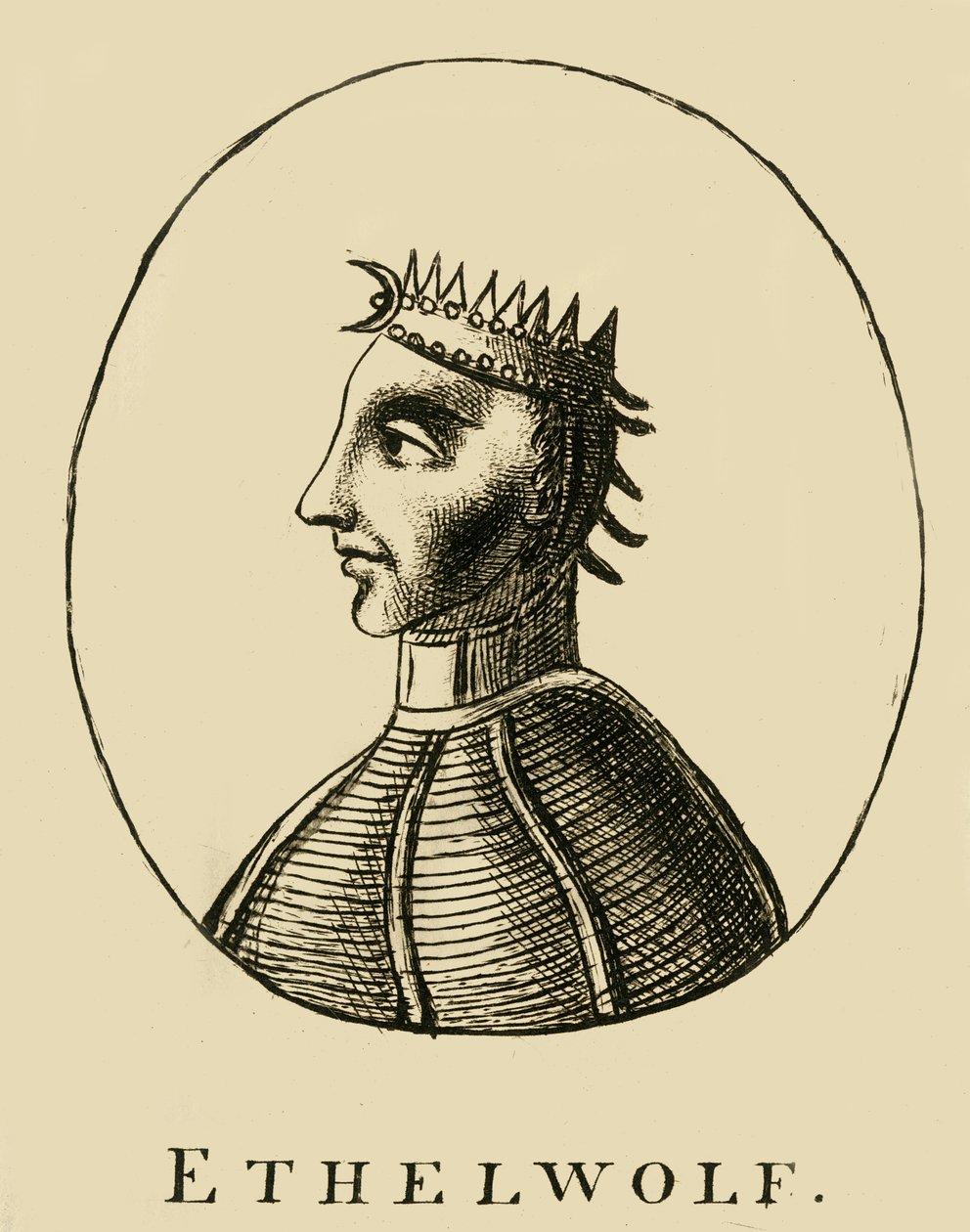 Ethelwolf, 1700-luku. tekijältä Unbekannt