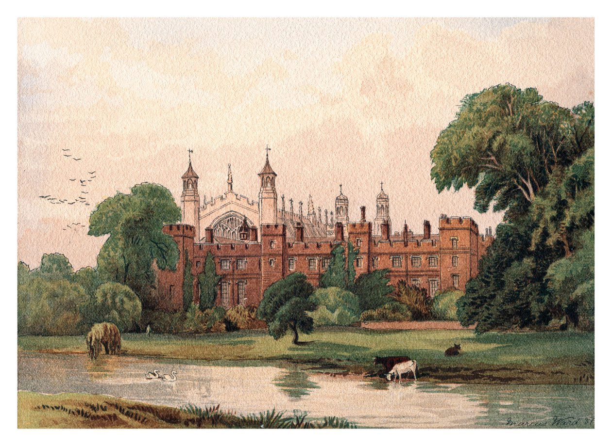 Eton College, 1880 tekijältä Unbekannt