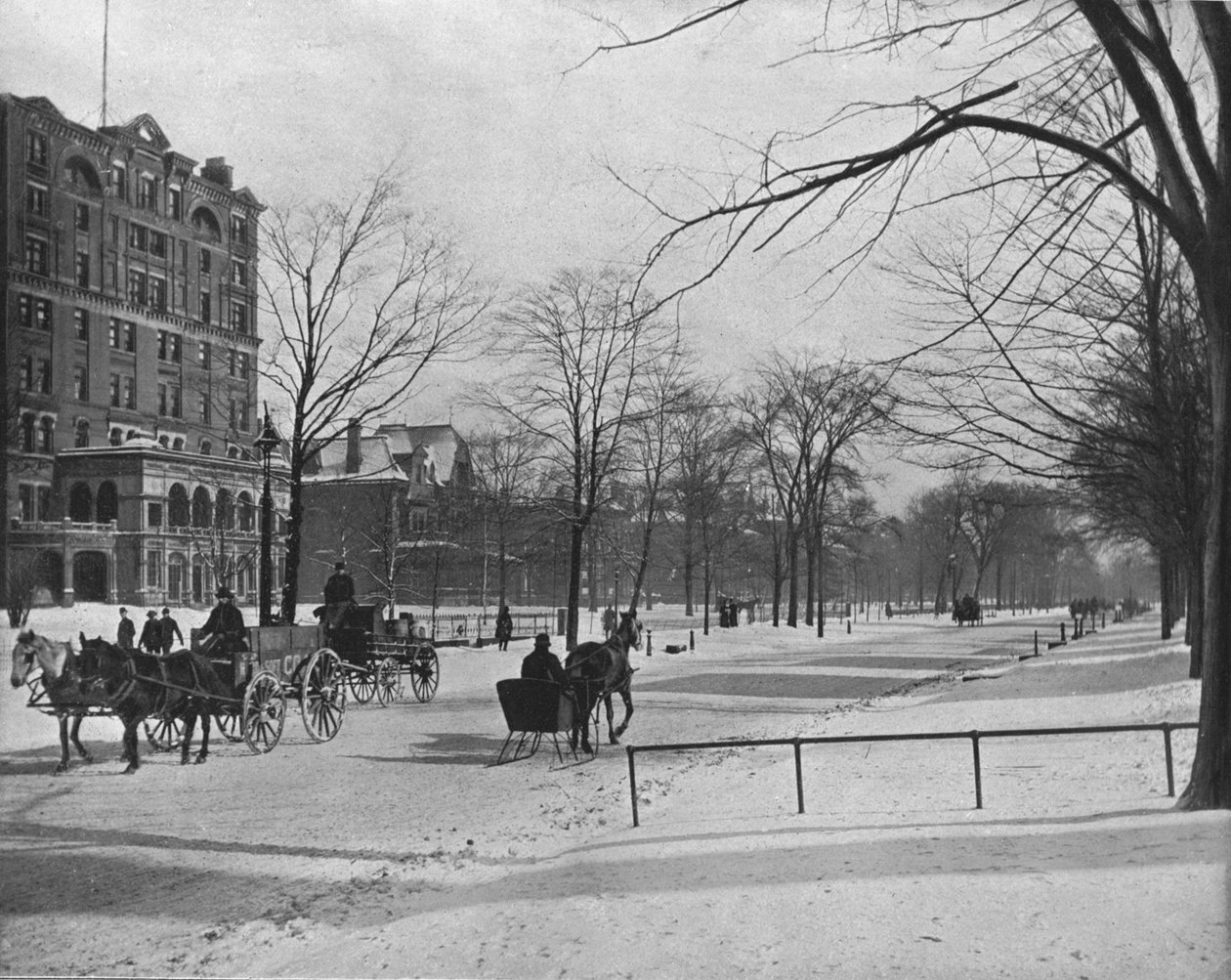 Euclid Avenue, Cleveland, Ohio, USA, c1900. tekijältä Unbekannt