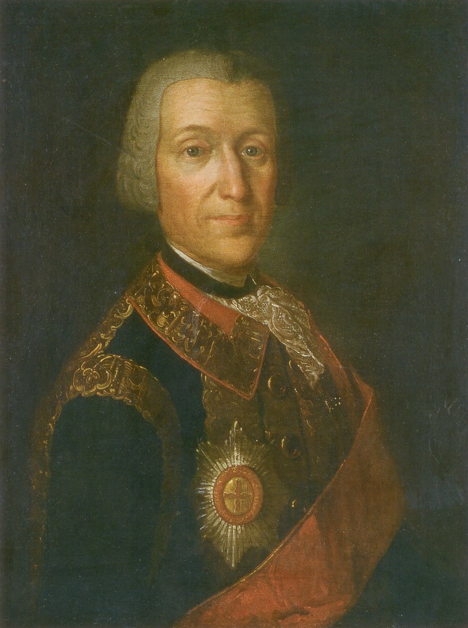 Fedor Golitsyn (1700-1759), kenraalimajuri. tekijältä Unbekannt