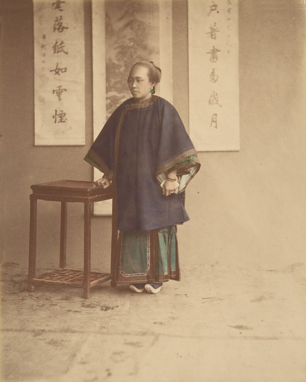 Kaupunginnainen, 1870-luku. tekijältä Unbekannt