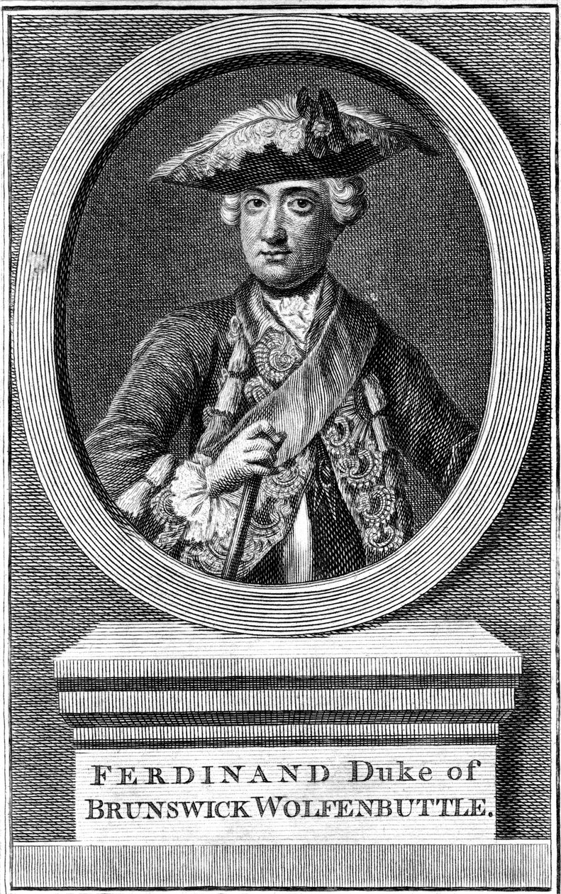 Ferdinand, Brunswickin herttua, 1800-luku. tekijältä Unbekannt