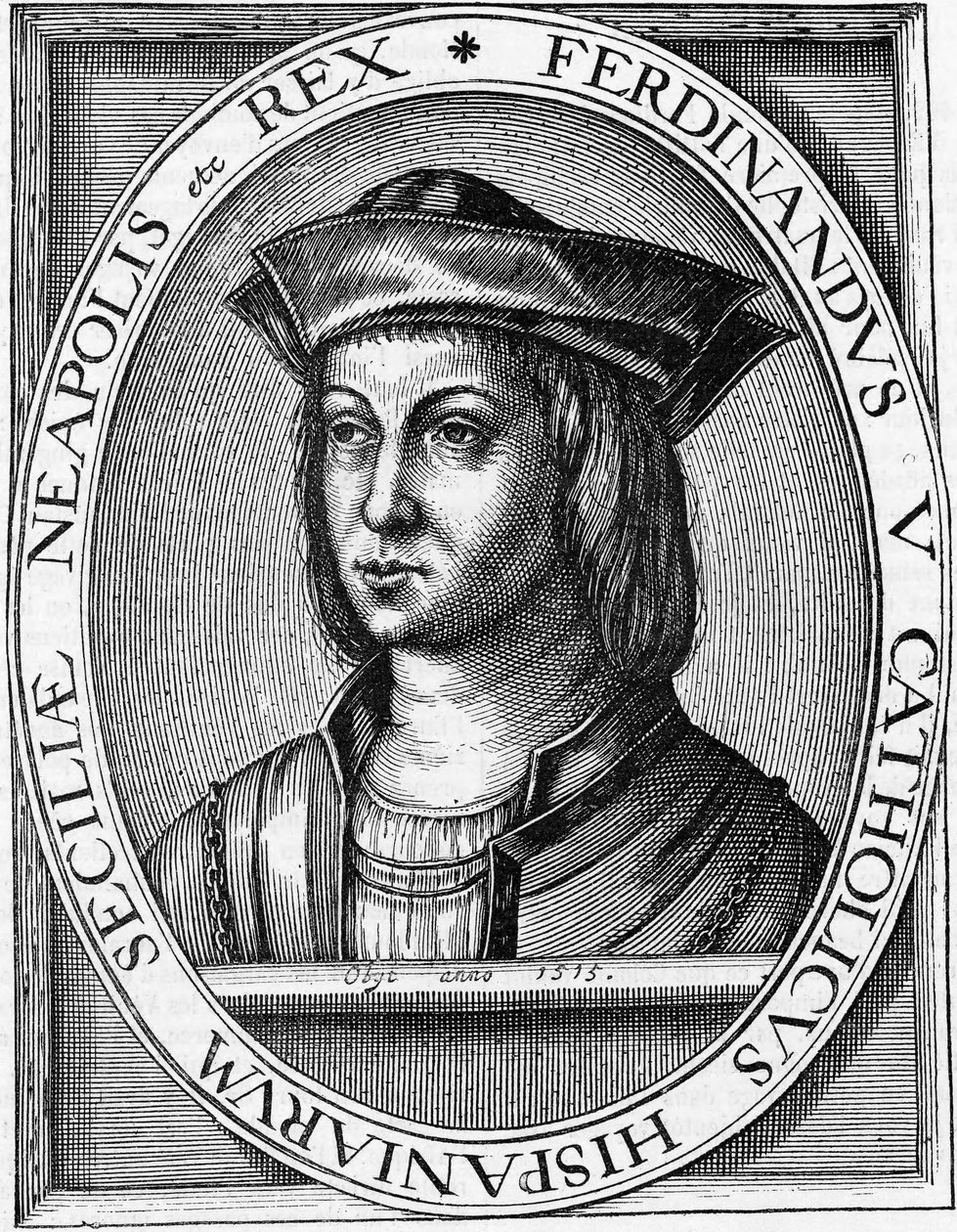 Ferdinand II Aragonialainen, Espanjan kuningas tekijältä Unbekannt