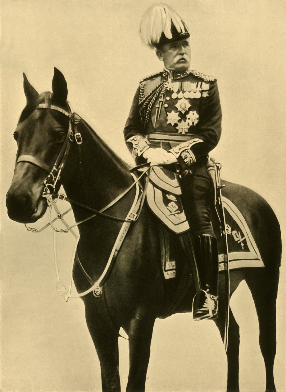Kenttämarsalkka varakreivi French, c1914, c1920. tekijältä Unbekannt