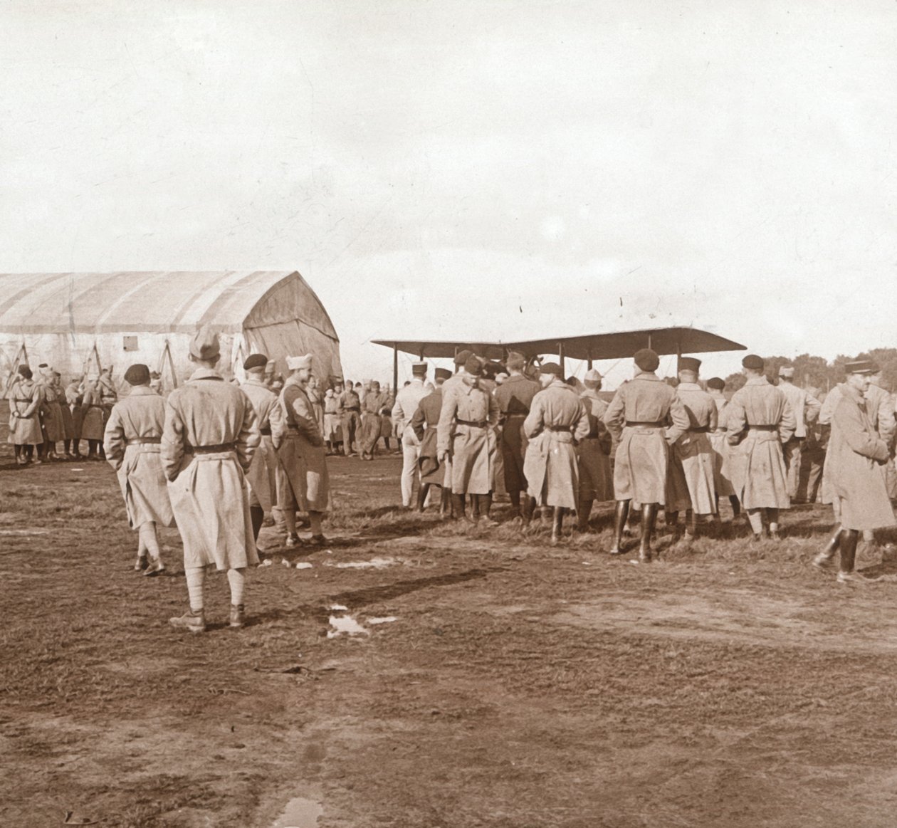 Hävittäjä lentoonlähtö, c1914-c1918 tekijältä Unbekannt