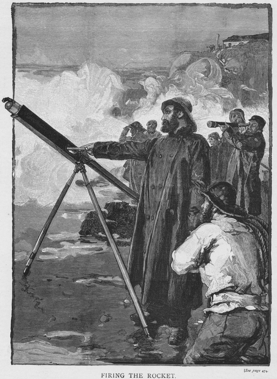 Ammu raketti, c1880 tekijältä Unbekannt