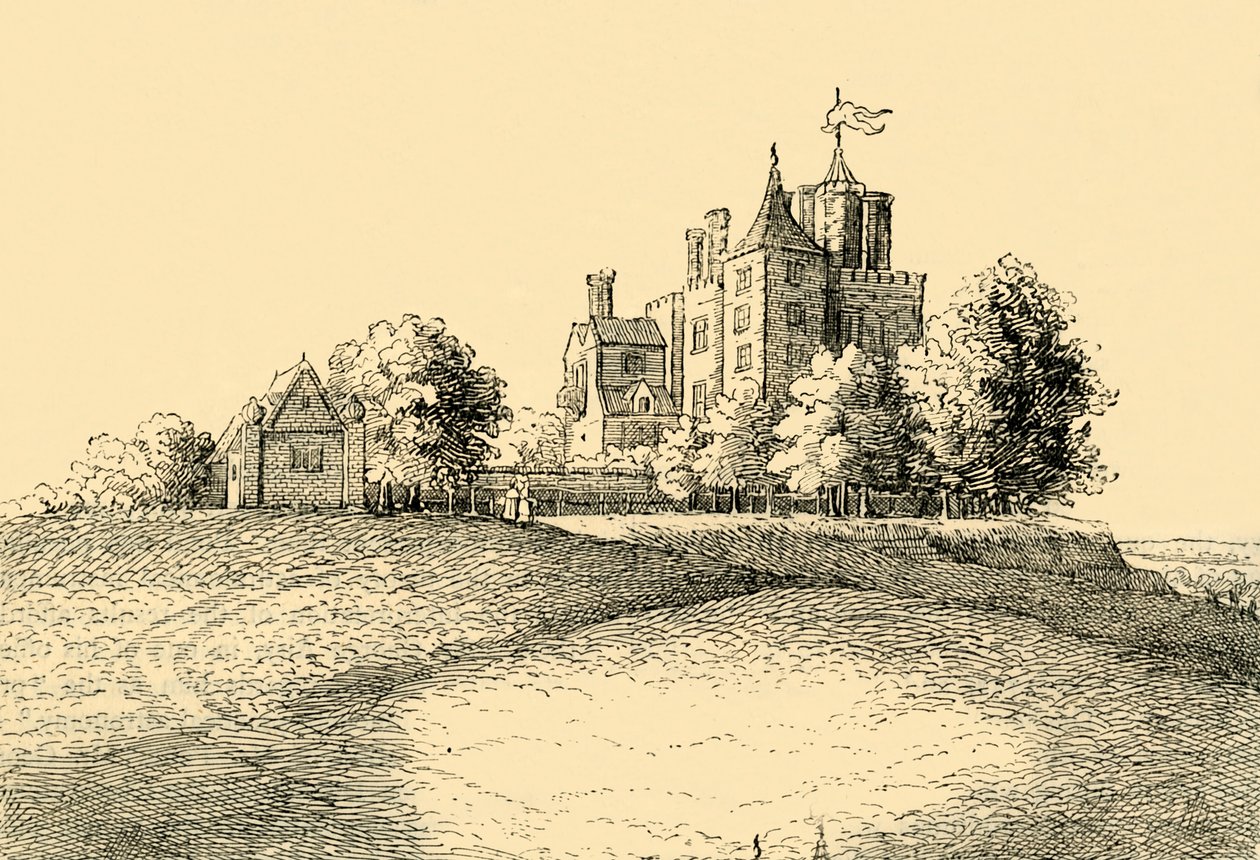 Flamsteed House From Hollars Long View, c1878. tekijältä Unbekannt