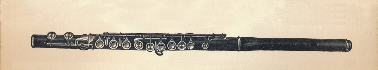 Huilu, 1895. tekijältä Unbekannt