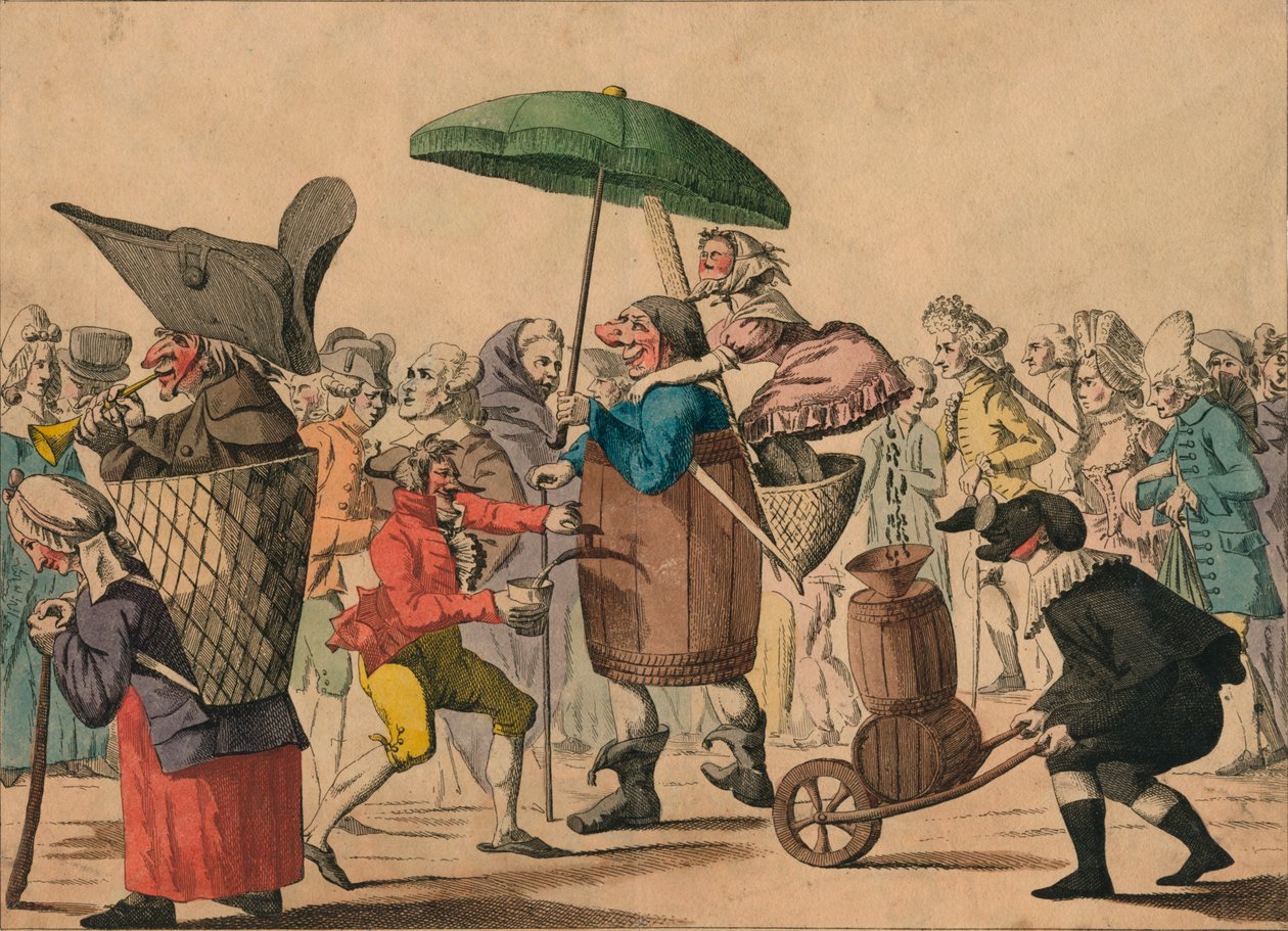 Folies De Carnaval, 1700-luvun loppu - 1800-luvun alku. tekijältä Unbekannt