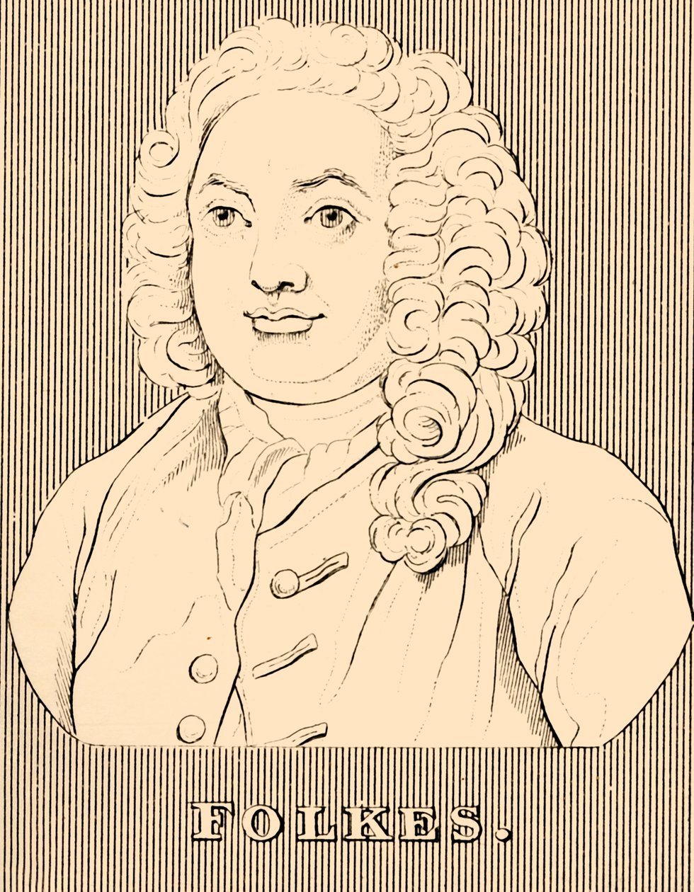 Folkes, 1690-1754, 1830. tekijältä Unbekannt