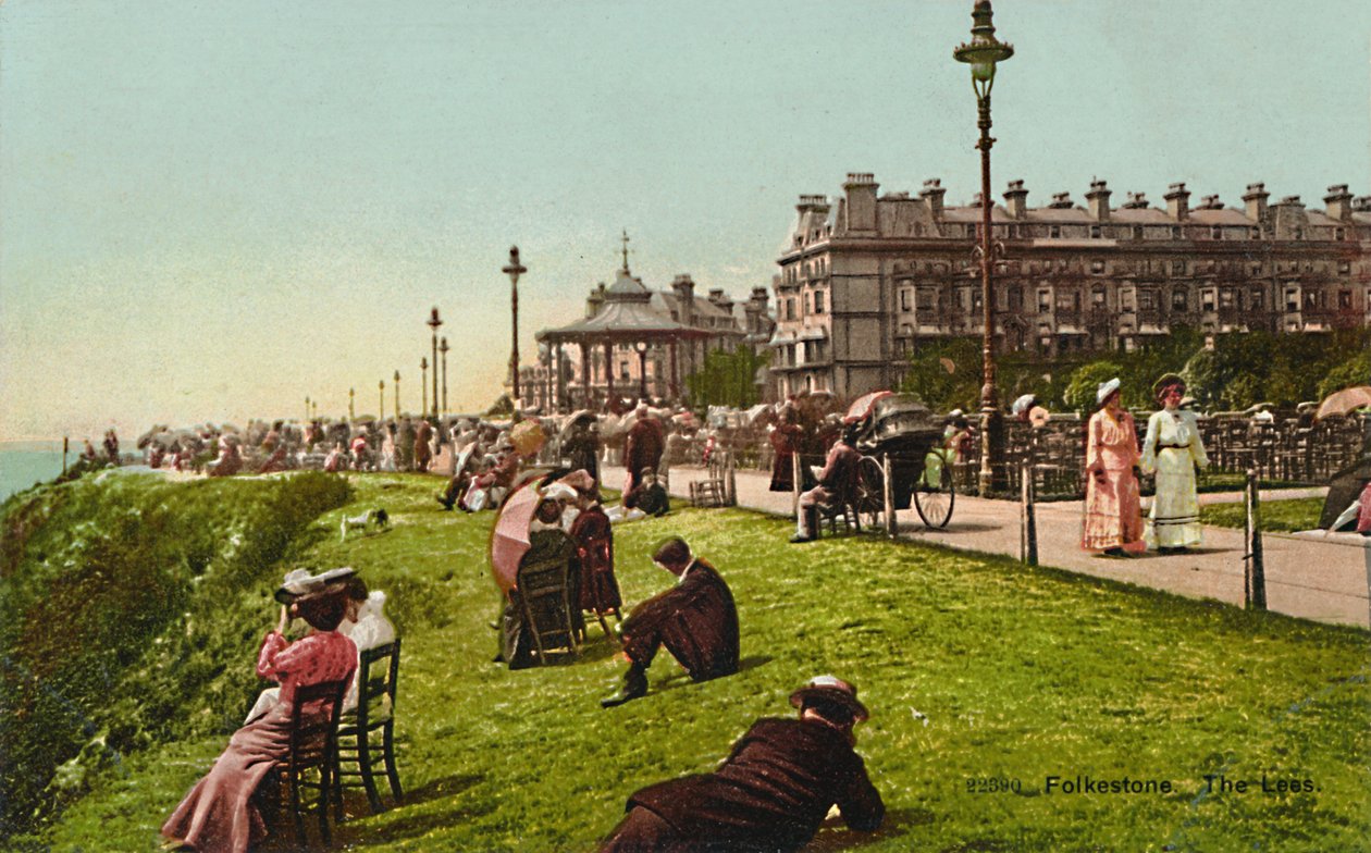 Folkestone. Lees, 1800-luvun loppu - 1900-luvun alku tekijältä Unbekannt