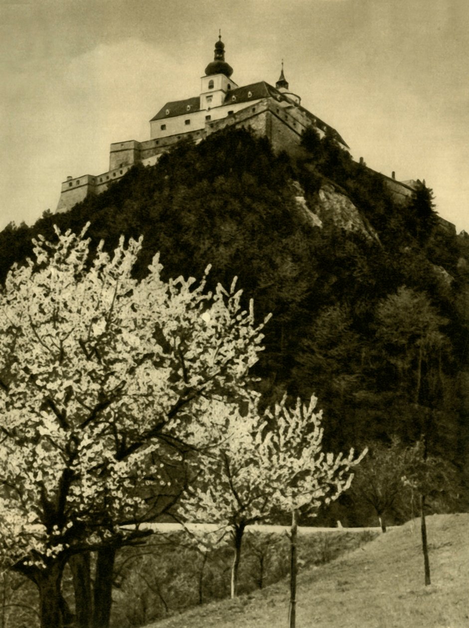 Forchtensteinin linna, Burgenland, Itävalta, 1935. tekijältä Unbekannt