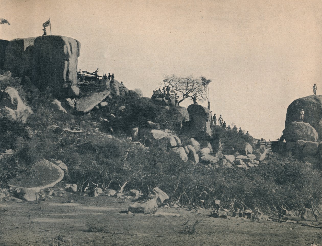 Halsteadin linnake, 1900. tekijältä Unbekannt