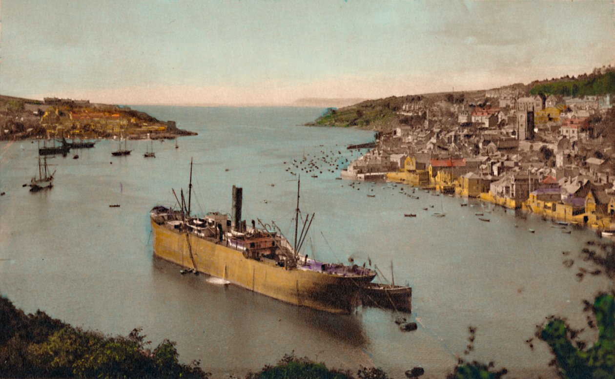 Fowey Hall Walkista, vuodelta 1930 tekijältä Unbekannt