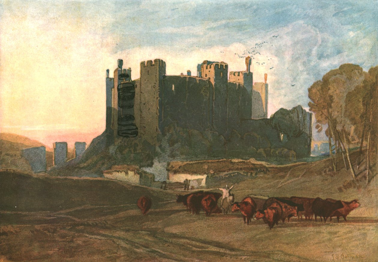 Framlinghamin linna, 1828, c1900. tekijältä Unbekannt