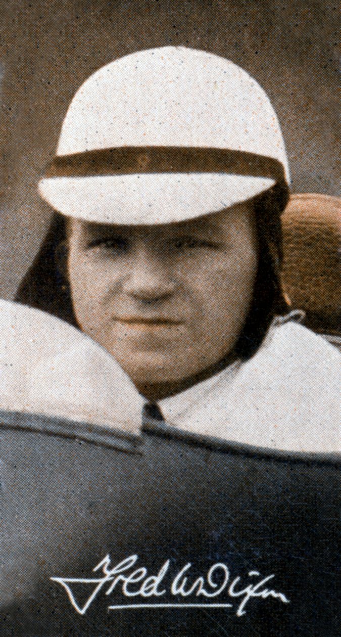 Fred Dixon, englantilainen moottoripyöräkilpailija, 1935 tekijältä Unbekannt
