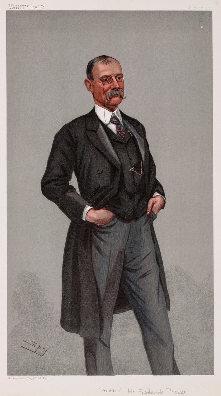 Frederick Treves, englantilainen kirurgi tekijältä Unbekannt