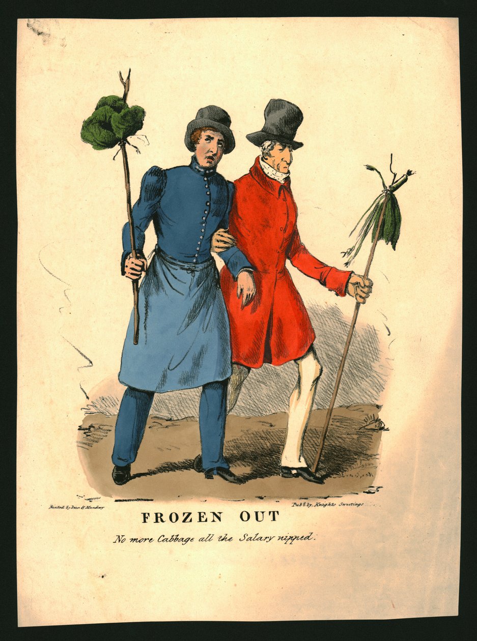 Frozen Out, c1830. tekijältä Unbekannt