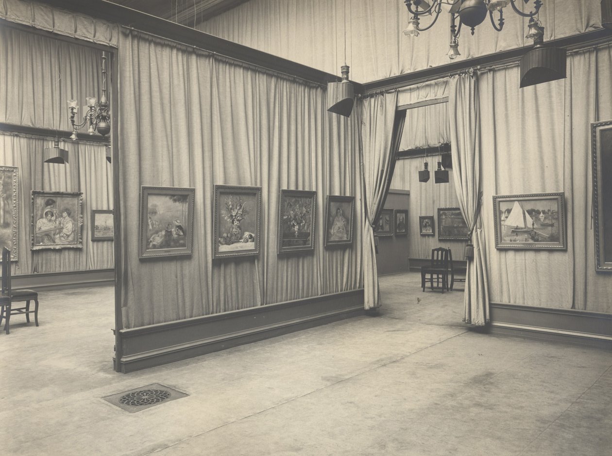 Durand-Ruel Gallery, Auguste Renoir -näyttely, 1920. tekijältä Unbekannt