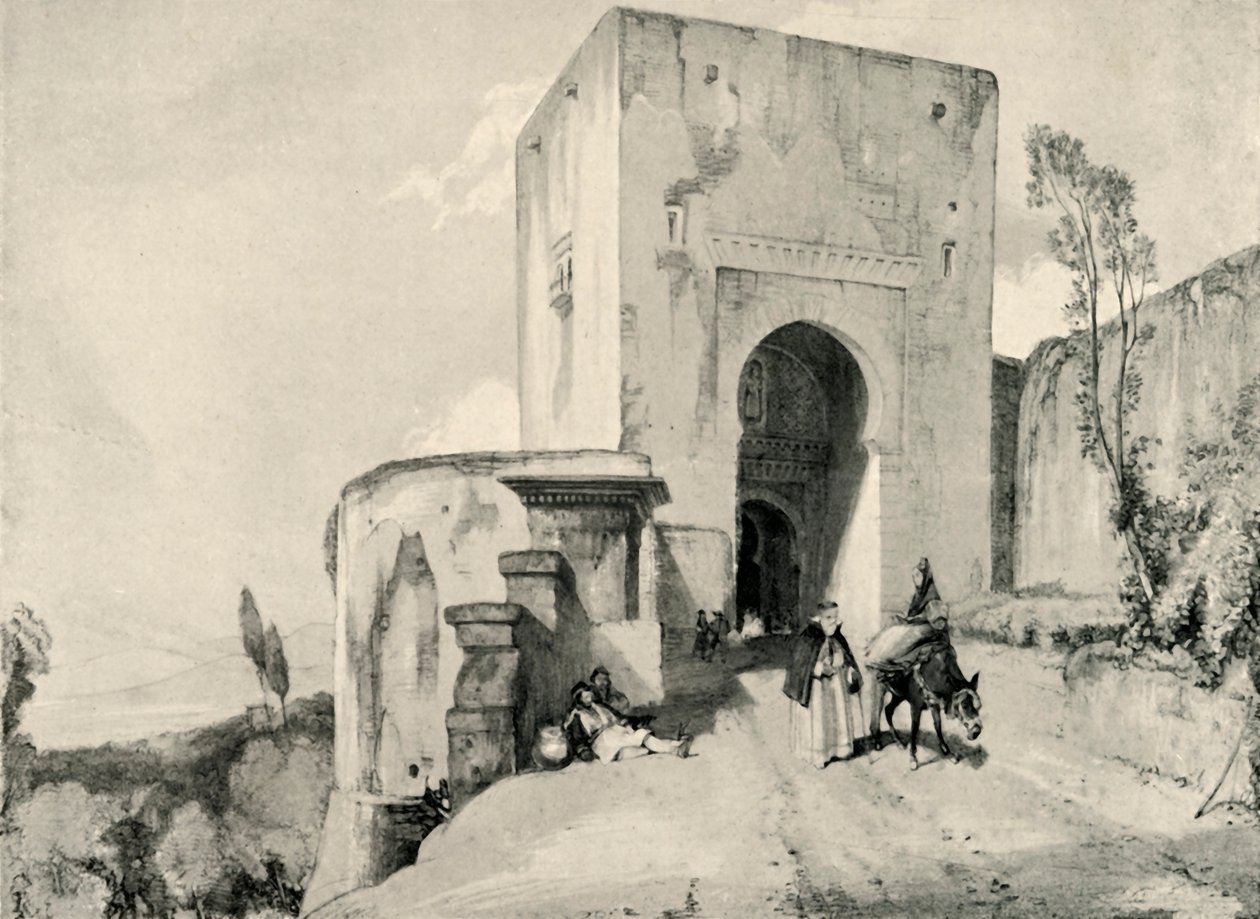 Oikeuden portti, 1800-luku, 1907. tekijältä Unbekannt