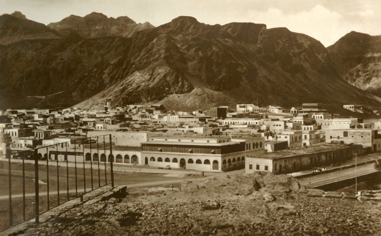 Yleisnäkymä 2, Aden, c1918-c1939. tekijältä Unbekannt
