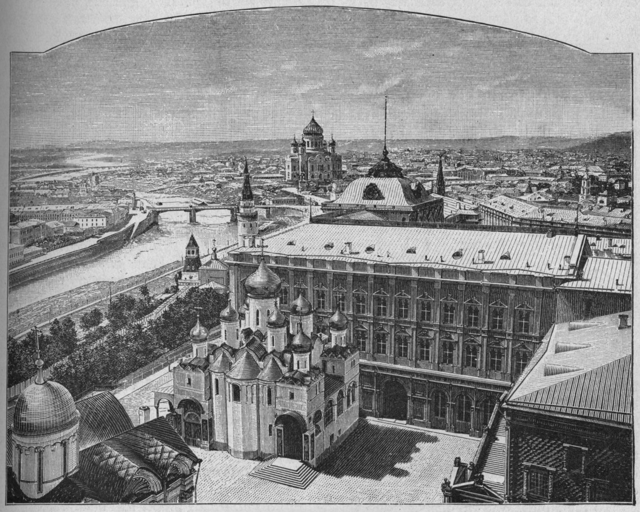 Yleiskuva Moskovan kaupungista, 1902 tekijältä Unbekannt