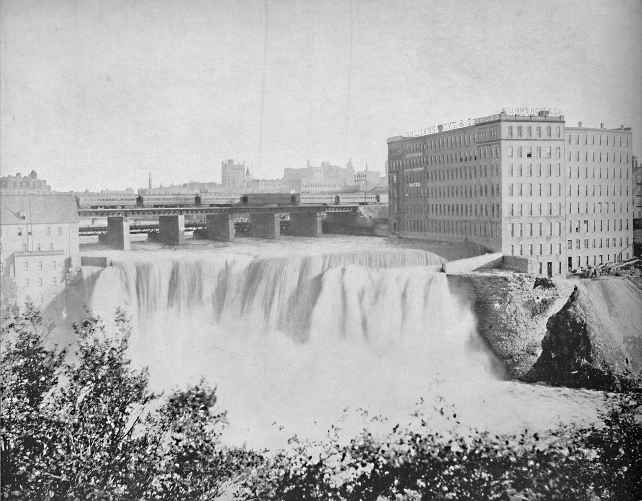 Genesee Falls, Rochester, N.Y., 1897. tekijältä Unbekannt