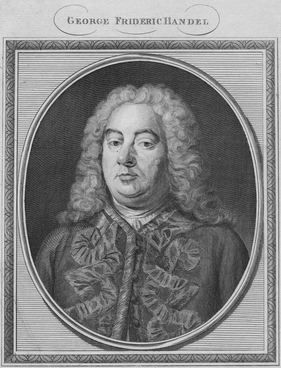 George Frideric Händel, 1785. tekijältä Unbekannt