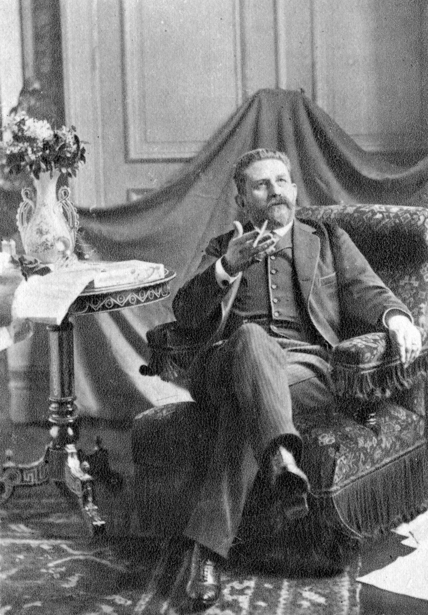 Georges Boulanger, ranskalainen kenraali ja poliitikko, 1891 tekijältä Unbekannt