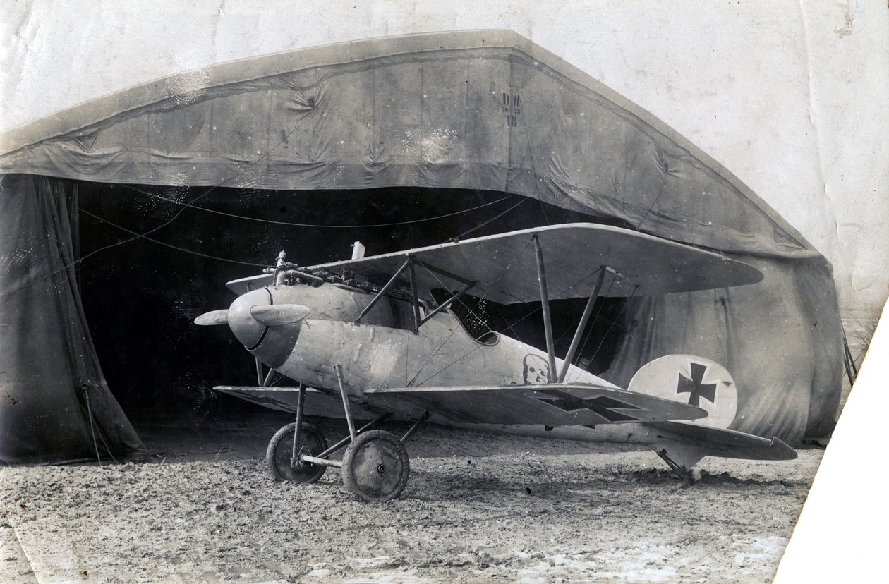 Saksalainen Albatros DV, Souilly, Ranska, 2. tammikuuta 1918 tekijältä Unbekannt