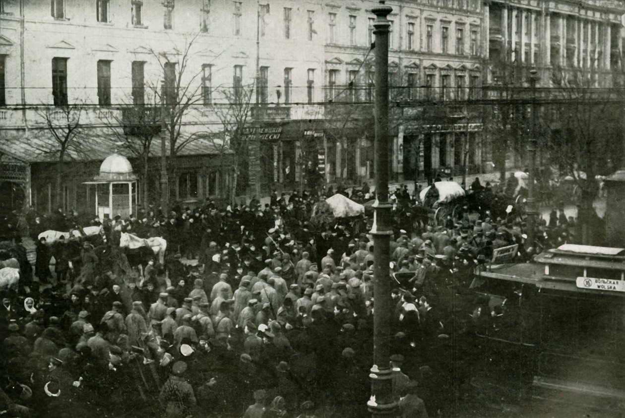 Saksalaiset vangit Varsovassa, 1919. tekijältä Unbekannt