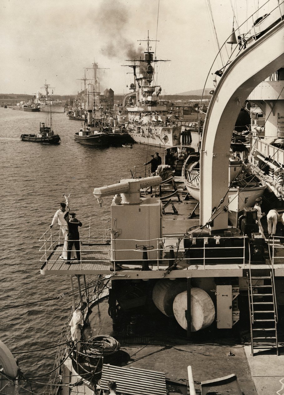 Saksan laivaston vierailu Swinoujsciessa, 1933. tekijältä Unbekannt