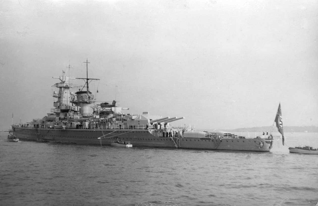 Saksalainen taskutaistelulaiva Admiral Graf Spee, 1937 tekijältä Unbekannt
