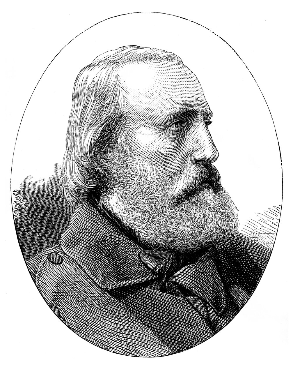 Giuseppe Garibaldi 1807-1882, italialainen patriootti tekijältä Unbekannt