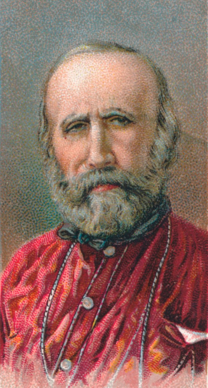 Giuseppe Garibaldi, 1807-1882 italialainen patriootti, 1924 tekijältä Unbekannt