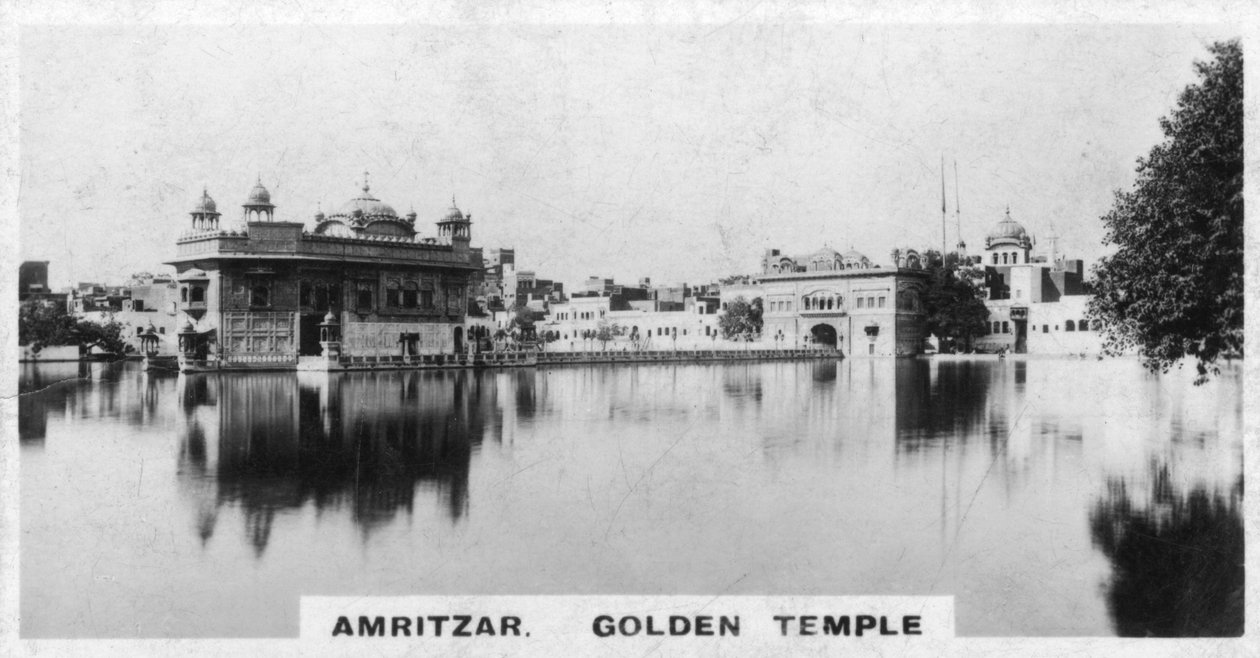 Kultainen temppeli, Amritsar, Intia, 1925 tekijältä Unbekannt