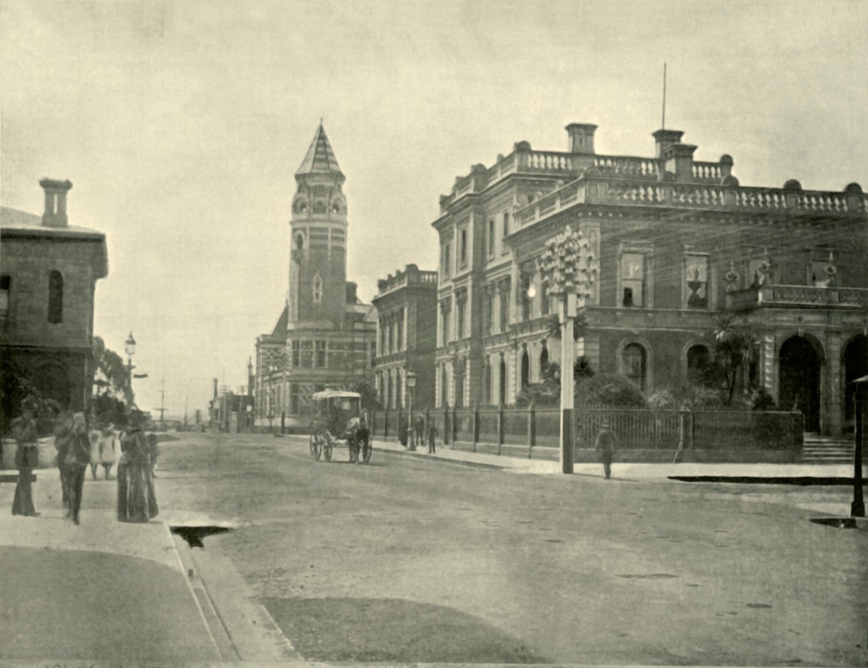 Hallituksen virastot, Launceston, 1901. tekijältä Unbekannt