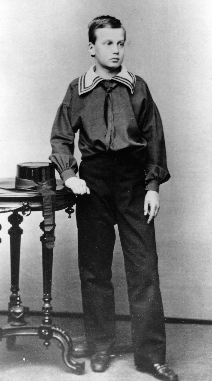 Venäjän suurruhtinas Aleksei Aleksandrovitš, 1860-1862 tekijältä Unbekannt